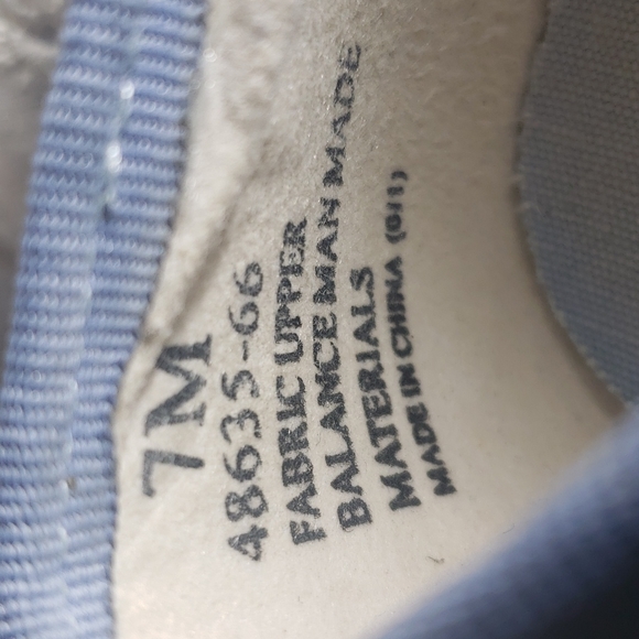 Vintage espadrilles baby blue canvas and braided wedge,women's size 7. - Picture 9 of 9